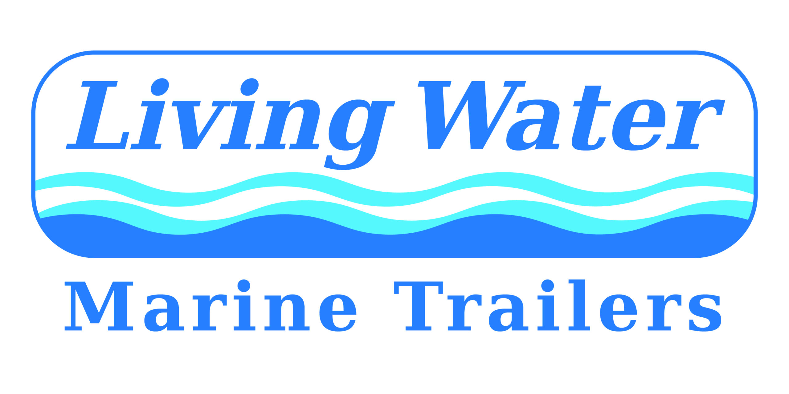 Living Water Marine Trailers Logo Full Color
